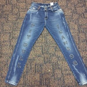 Pit Bull Women's Dark Blue Skinny Jeans